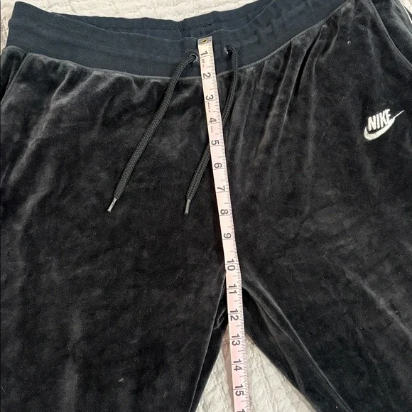 WOMENS NIKE NSW VELOUR HERITAGE PANTS - Picture 5 of 14